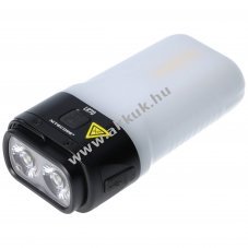 Nitecore LR70 LED zsebl�mpa �s kempingl�mpa 3000lm 10000mAh Powerbank 18W