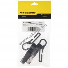 Nitecore NHC10 sisak r�gz�t� fejl�mp�khoz 4db/csomag fekete