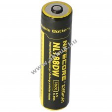 Nitecore NL188DW R25 3,7V 11,8Wh akku Li-Ion
