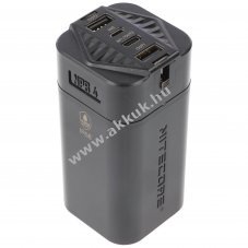 Nitecore NPB4 powerbank 20000mAh IP68 v�z�ll� 18W USB-C/Micro-USB