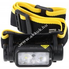 Nitecore NU43 LED fejl�mpa 1400lm 18650 3400mAh akku Li-Ion