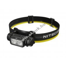 Nitecore NU50 fejl�mpa 1400lumen be�p�tett 21700 4000mAh akku USB-C