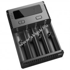 Nitecore Intellicharge NEW i4 NC-i4 4 csatorn�s t�lt�
