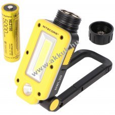 Nitecore NWL20 munkal�mpa 600lm 21700 5000mAh akku Li-Ion