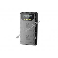 Nitecore UGP5 USB t�lt� LCD kijelz�vel GoPro HERO 5 Black akkumul�torokhoz