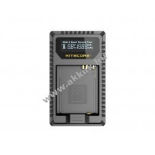 Nitecore UL109 USB t�lt� Leica BP-DC15-E Panasonic DMW-BLE9