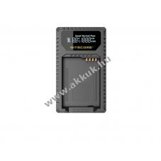 Nitecore ULQ USB t�lt� Leica BP-DC12 akkuhoz