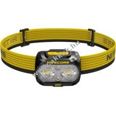 Nitecore UT27 MCT fejl�mpa Dual Power 800lm ultrak�nny� 74g IP66 s�rga fejp�nt