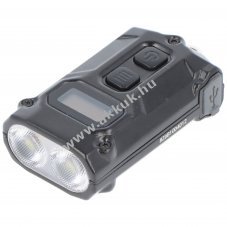 Nitecore TINI 3 mini LED kulcstart� zsebl�mpa 600lumen USB-C MCT UHE �jrat�lthet�