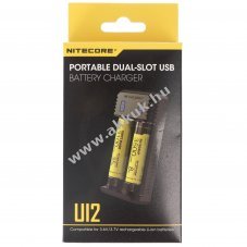 Nitecore UI2 USB t�lt� 2x800mA 3 LED 21700 max77mm
