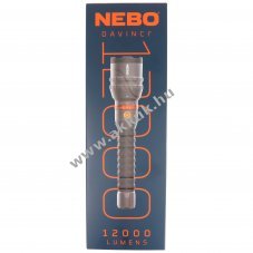 NEBO DAVINCIT 12000 LED zsebl�mpa 12000 lumen