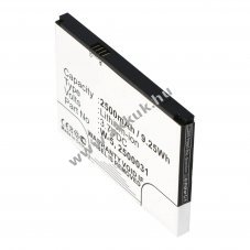 Helyettes�t� akku Netgear AirCard 782s W-5 2500031 2500060 router 3,7V 2500mAh Li-Ion