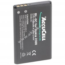 Helyettes�t� akku Nokia 1101 BL-5C 3,6V 1100mAh Li-ion