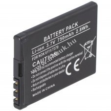 Helyettes�t� akku Nokia BL-4B 3,7V 650mAh Li-ion