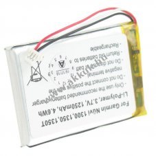Helyettest akku Garmin Nuvi 1300 1350 1350T 1370 1370T 1390 1390T 3,7V 1250mAh Li-Polymer