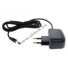 H�l�zati adapter 100-240V 12V 600mA 5,5x2,1mm fekete