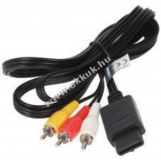 Videok�bel kompatibilis Nintendo SNES Super Nintendo Super Famicom N64 GameCube