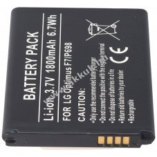 Helyettes�t� akku LG Optimus F7 BL-54SH 3,7V 1800mAh Li-ion