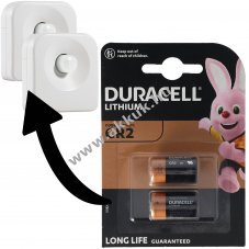 Duracell CR2 3V l�tium elem 2db/csomag