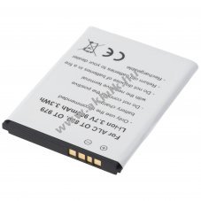 Helyettes�t� akku ALCATEL One Touch 890 890D 891 979 mobiltelefon 3,7V 900mAh Li-Ion