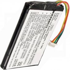Helyettes�t� akku MEDION GoPal P4225 P4425 P4225 M5 T0052 3,7V 1100mAh Li-Ion GPS navig�ci�