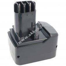 Helyettest akku Metabo 9,6V 2,0Ah NiMH