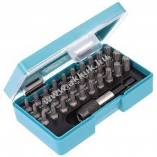 Makita Torx bitk�szlet P-73352 31db/csomag �vcs�ptet�vel 1/4 gyorscser�l� tart�