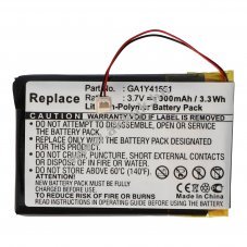 Helyettes�t� akku Palm Tungsten E2 GA1Y41551 3,7V 950mAh PDA MP3 Li-Polymer