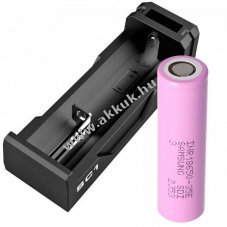 Samsung 18650 3,7V 3500mAh akku Pard NV007A t�lt� f�nyk�pez�g�p videokamera Li-ion
