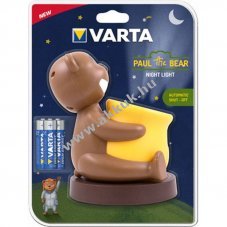 Varta Paul der B�r �jjeli l�mpa Kids Line 3db AA Mignon ceruza elemmel