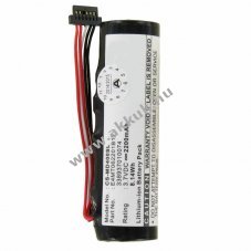 Helyettes�t� akku E4MT062201B12 Transonic 5000 pda �s mp3 3,7V 2200mAh Li-Ion