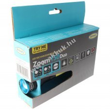 Ring Automotive Zoom150 Duo LED zsebl�mpa �jrat�lthet� Li-Ion akkuval