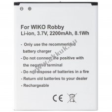 Helyettes�t� akku Wiko Robby V3750AN 5212 P104-T19001-000 mobiltelefon