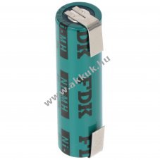 Helyettes�t� akku FDK (Sanyo) Flat Top AA Mignon ceruza akku 1,2V 1650mAh 1db/csomag NiMH