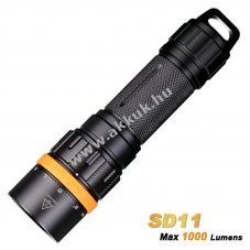 Fenix SD11 LED b�v�rl�mpa Cree XM-L2 U2 semleges feh�r �s Cree XQE piros