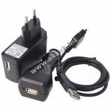 Handspring Treo 90/180/270/300 PDA �s MP3 t�lt� �s szinkron k�szlet USB h�l�zati aut�s