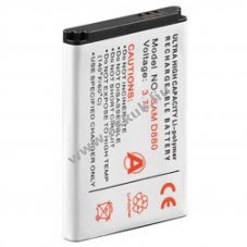 Helyettest akku Samsung SGH-D888 3,7V 1000-1350mAh Li-Ion