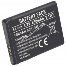 Helyettes�t� akku Samsung SGH-E570 SGH-J700 3,7V 600-850mAh Li-ion