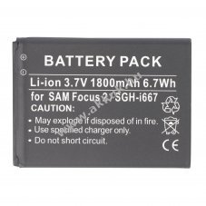 Helyettes�t� akku Samsung SGH-I667 Focus 2 EB494865VA