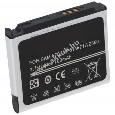 Helyettest akku Samsung SGH-Z560V 700mAh Li-ion
