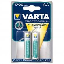 Varta NiMH akku 2,4V 1700mAh Philips Kala Onis
