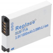Helyettes�t� akku Samsung SLB-11A 3,8V 800-1050mAh Li-Ion