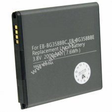 Helyettes�t� akku Samsung Galaxy Core Prime EB-BG358BB 3,7V 1800mAh Li-ion