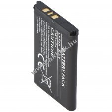 Helyettes�t� akku Sony Ericsson J110i 3,6V 600mAh Li-Ion