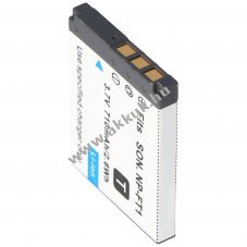 Helyettes�t� akku Sony NP-FT1 3,7V 600-710mAh Li-Ion