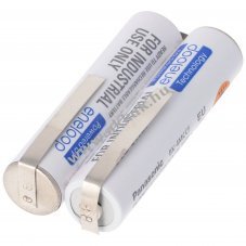 Helyettes�t� akku Panasonic eneloop 2,4V 750mAh Waterpik Sensonic Plus SR-3000 E borotva �s fogkefe