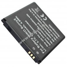 Helyettes�t� akku WIKO Sunny 2 Wiko 2510 mobiltelefon 3,7V 1300mAh Li-Ion