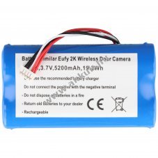 Helyettes�t� akku Eufy SW18650 34M 2P SoloCam C210