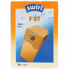 Swirl porsz�v�zs�k F97 Classic speci�lis pap�r Fakir �s nilco porsz�v�khoz