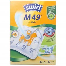 Swirl porsz�v�zs�k M49 MicroPor Plus 4db/csomag + motorfilter Miele